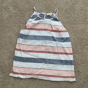 Loft striped tank top